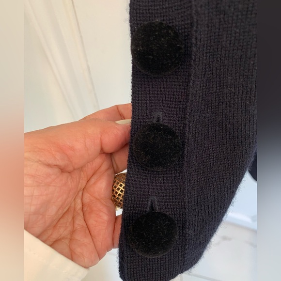 See by Chloe navy wool long sleeve dress. Size small - Picture 6 of 6